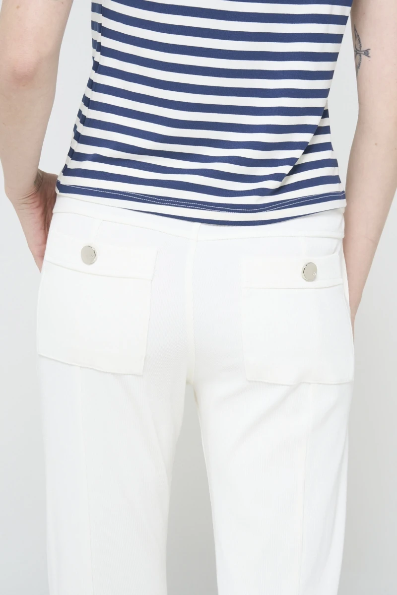 Hidrogênio - ANTONIETA OFF-WHITE PANTS - 19498018