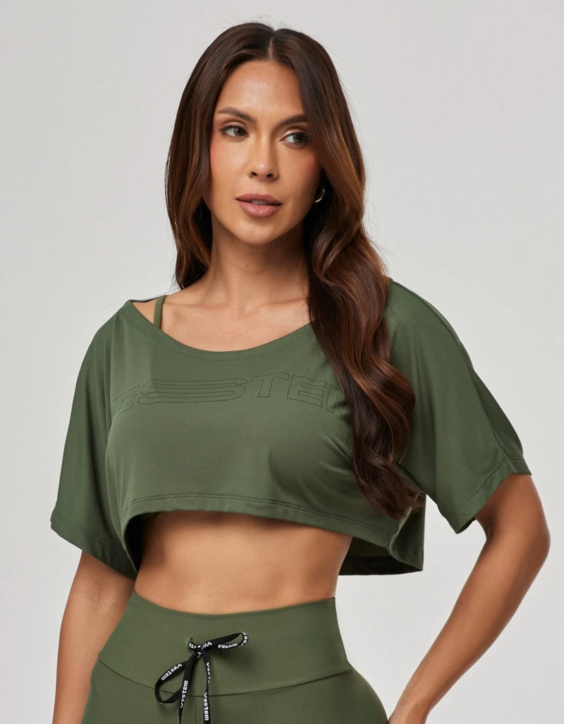 Vestem - Dry Fit Short Sleeve T-Shirt Set Green Croco - BMC831.PE.C0292