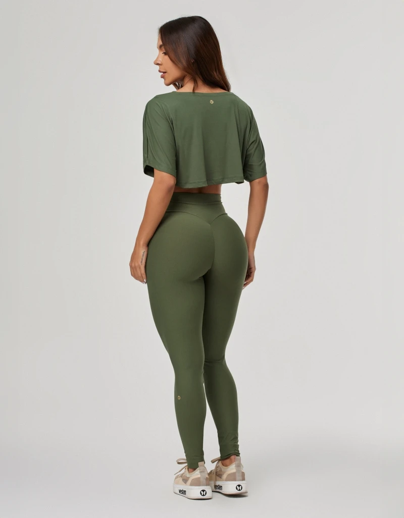 Vestem - Camiseta Manga Curta Dry Fit Set Verde Croco - BMC831.PE.C0292