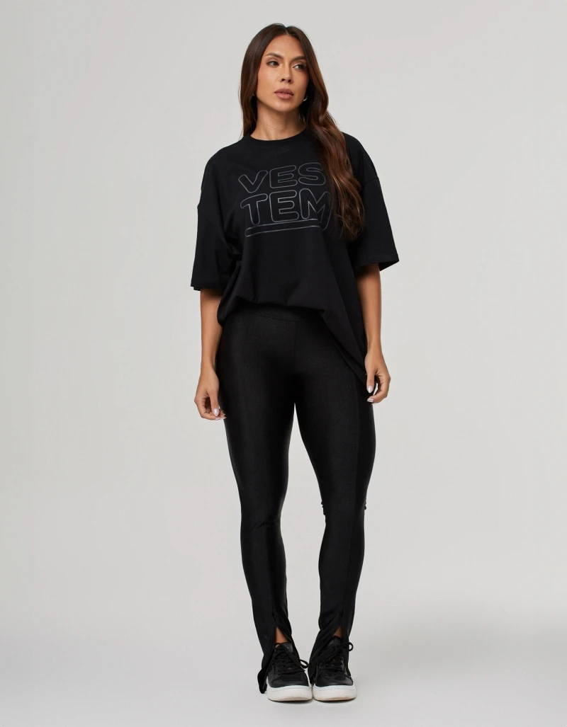 Vestem - Black Legacy Feminine Oversized T-Shirt - BMC833.PE.C0002