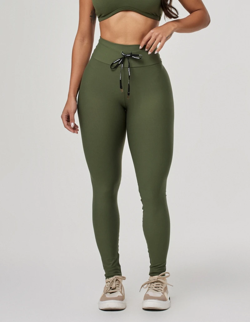 Vestem - Invisible Empina Legging Set Green Croco - FS1540.PE.C0292