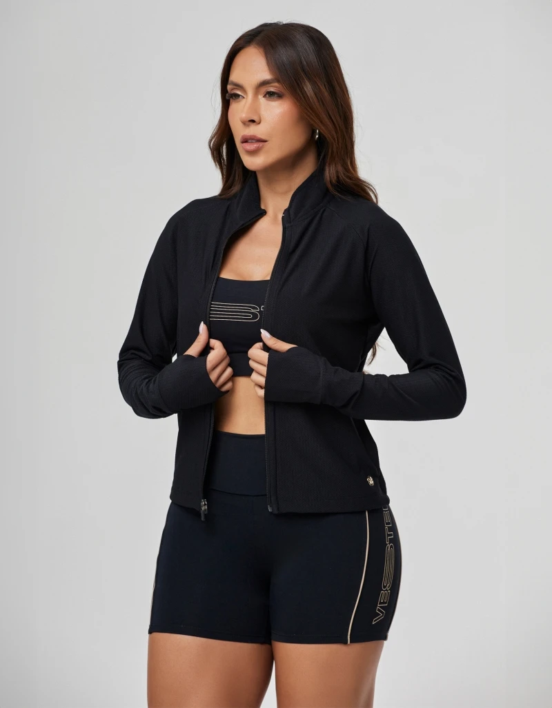 Vestem - Jaqueta com Bolsos Luxe Preto - JAC274.PE.C0002