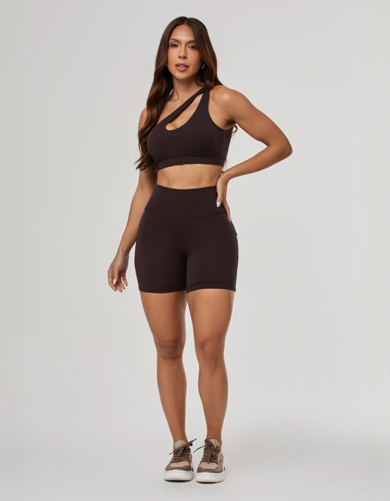 Vestem - Shorts com Bolsos Origem Marrom Coffee - SH780.PE.C0601