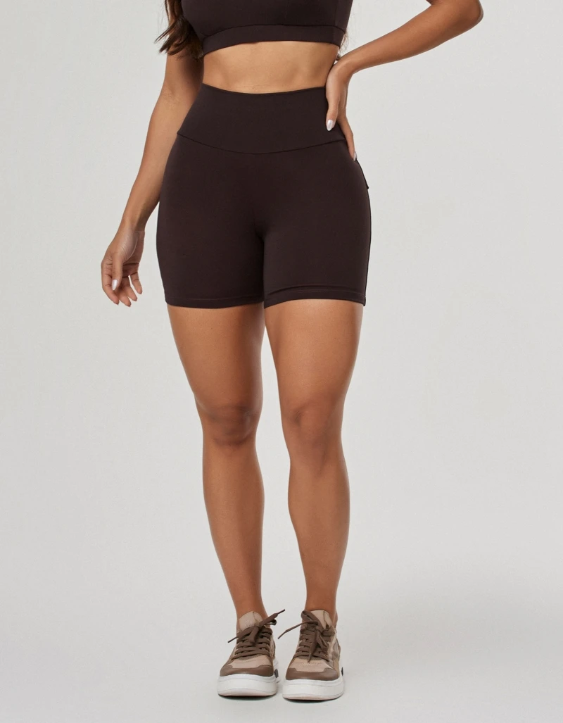 Vestem - Shorts com Bolsos Origem Marrom Coffee - SH780.PE.C0601