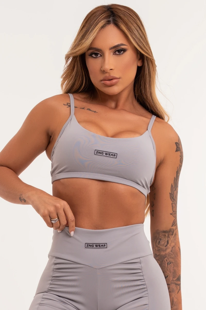 ZNG - GREY TIEBREAK TOP - TOP671