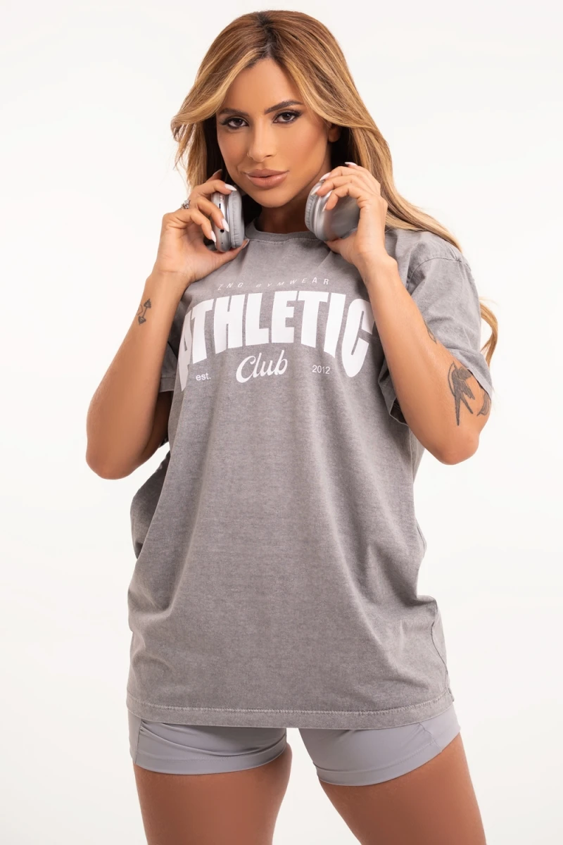 ZNG - T-SHIRT ATHLETIC GREY - BLU316