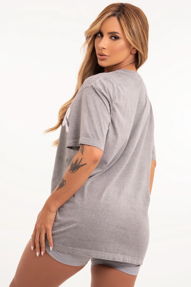 ZNG - Grey Athletic T-Shirt - BLU316