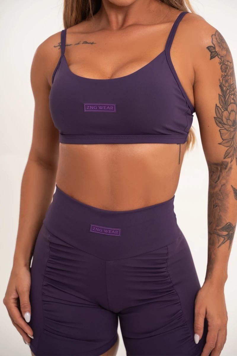 ZNG - PURPLE TIEBREAK SHORTS - SHO259