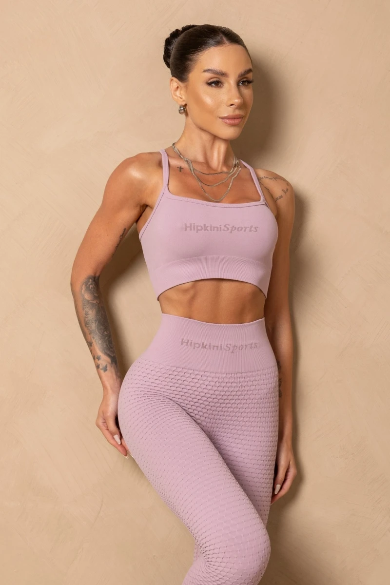 Hipkini - Top Fitness Seamless Breezy Mauve - 33331385
