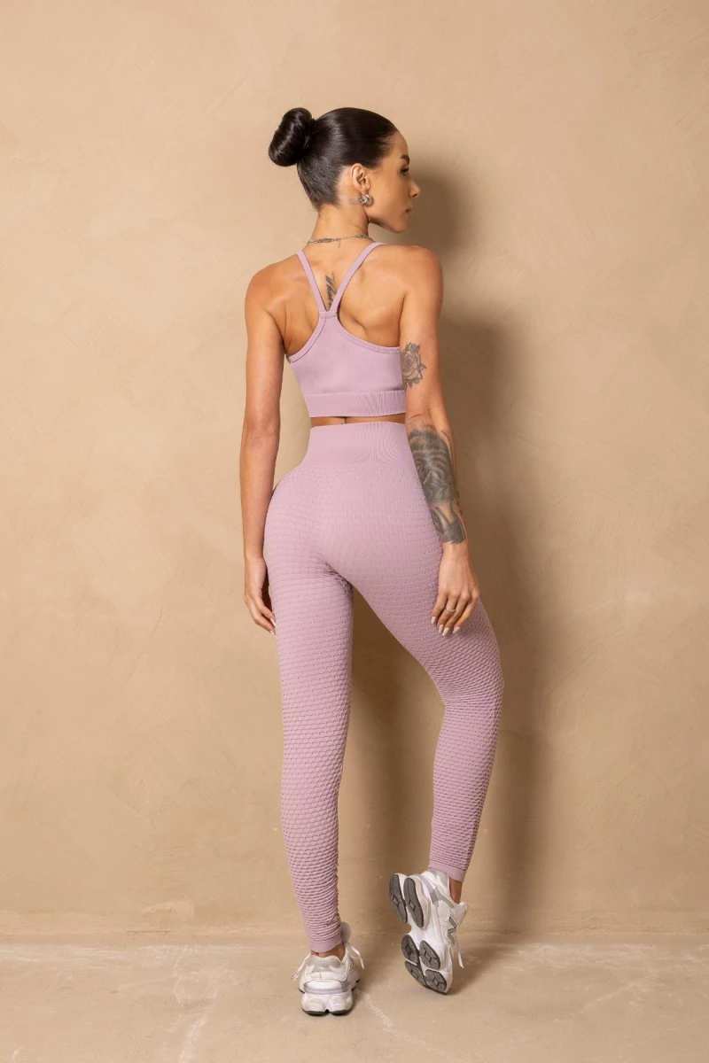 Hipkini - Top Fitness Seamless Breezy Mauve - 33331385