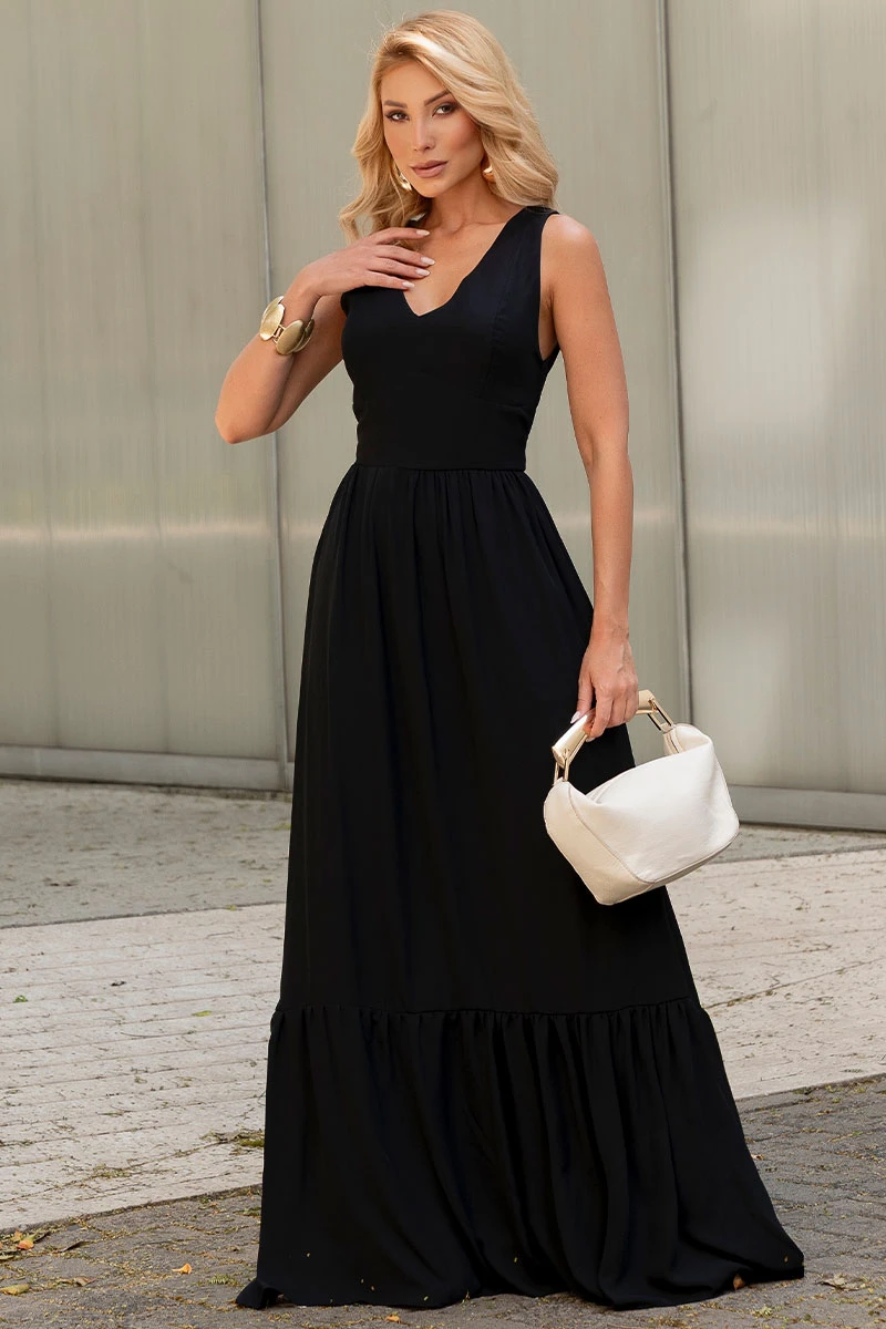 Miss Misses - Vestido Elizete Preto - 54658001