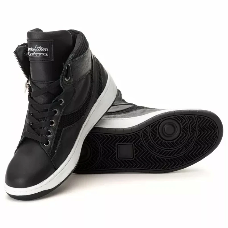 Trincks Calçados - Tennis Sneaker Genuine Leather Black - 20500 Street