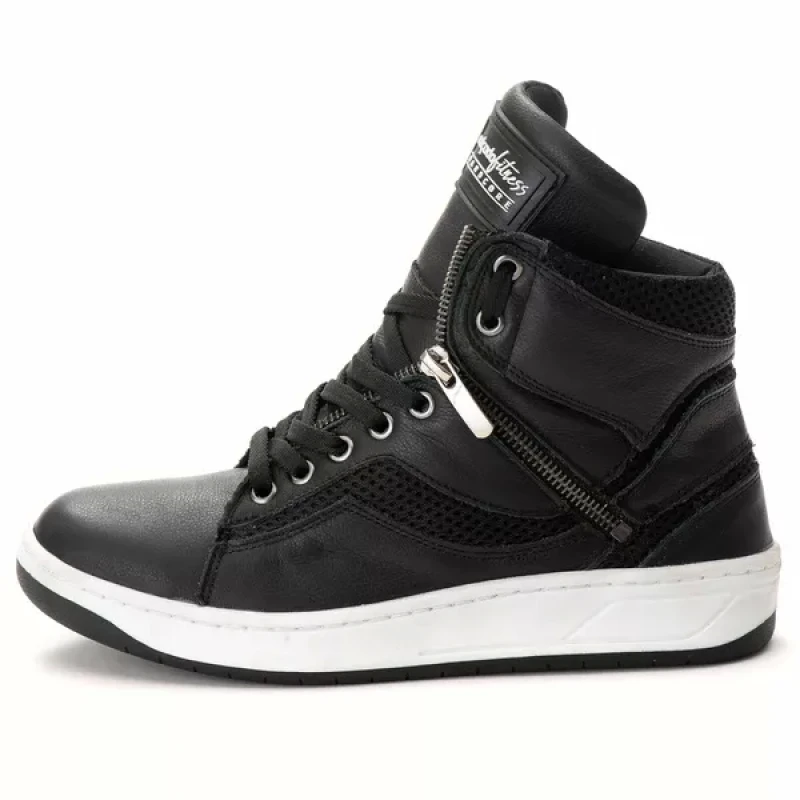 Trincks Calçados - Tennis Sneaker Genuine Leather Black - 20500 Street