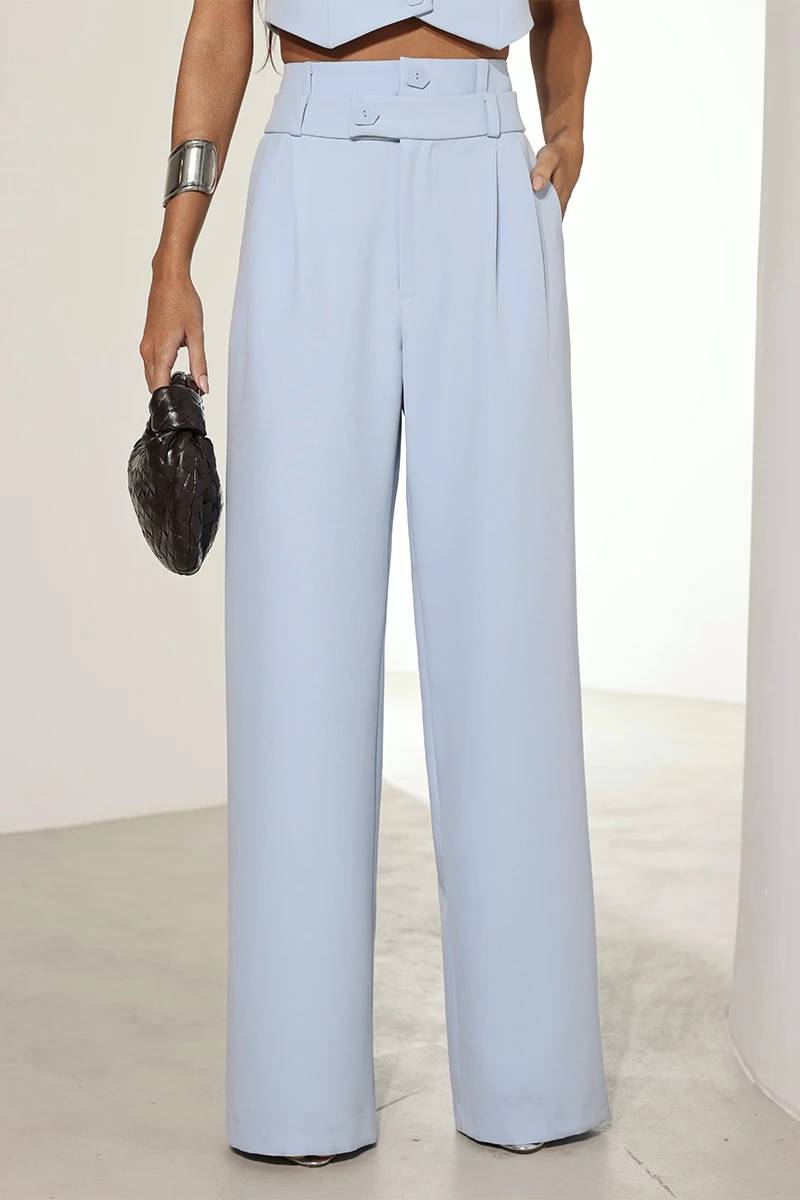 Dot Clothing - Set Dot Clothing Emily Alfaiataria Azul - 2825AZUL