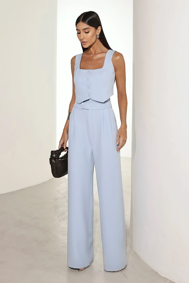 Dot Clothing - Set Dot Clothing Emily Alfaiataria Azul - 2825AZUL