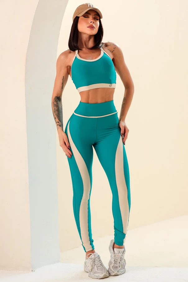 Garotafit - Jade Green Kingly Set - FCS413HJ