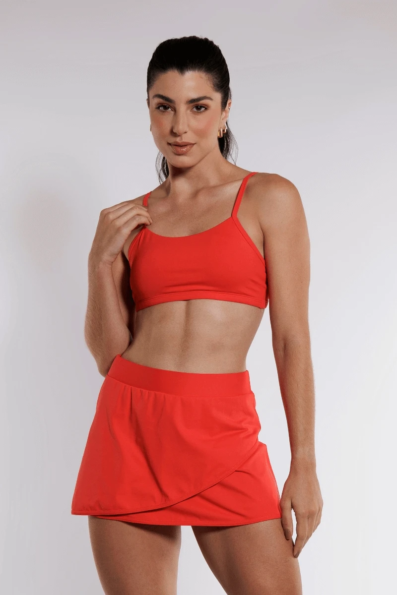 Trilha Verão - Shorts Saia Irina Viva Light - F14196