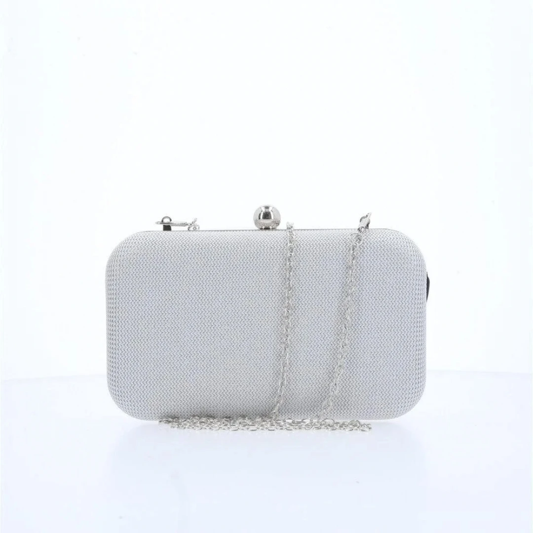 Bauarte - Bolsa Bauarte de Festa Brilho Prata - 0452172MPRA