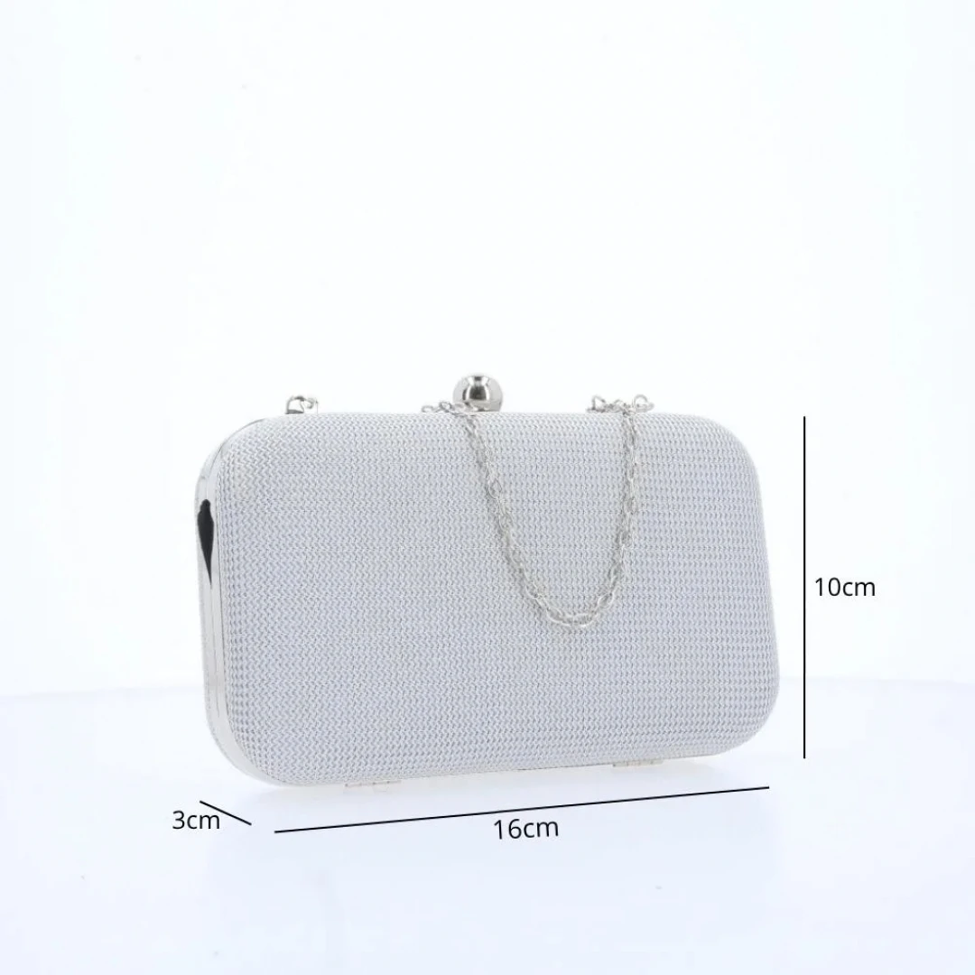 Bauarte - Bolsa Bauarte de Festa Brilho Prata - 0452172MPRA