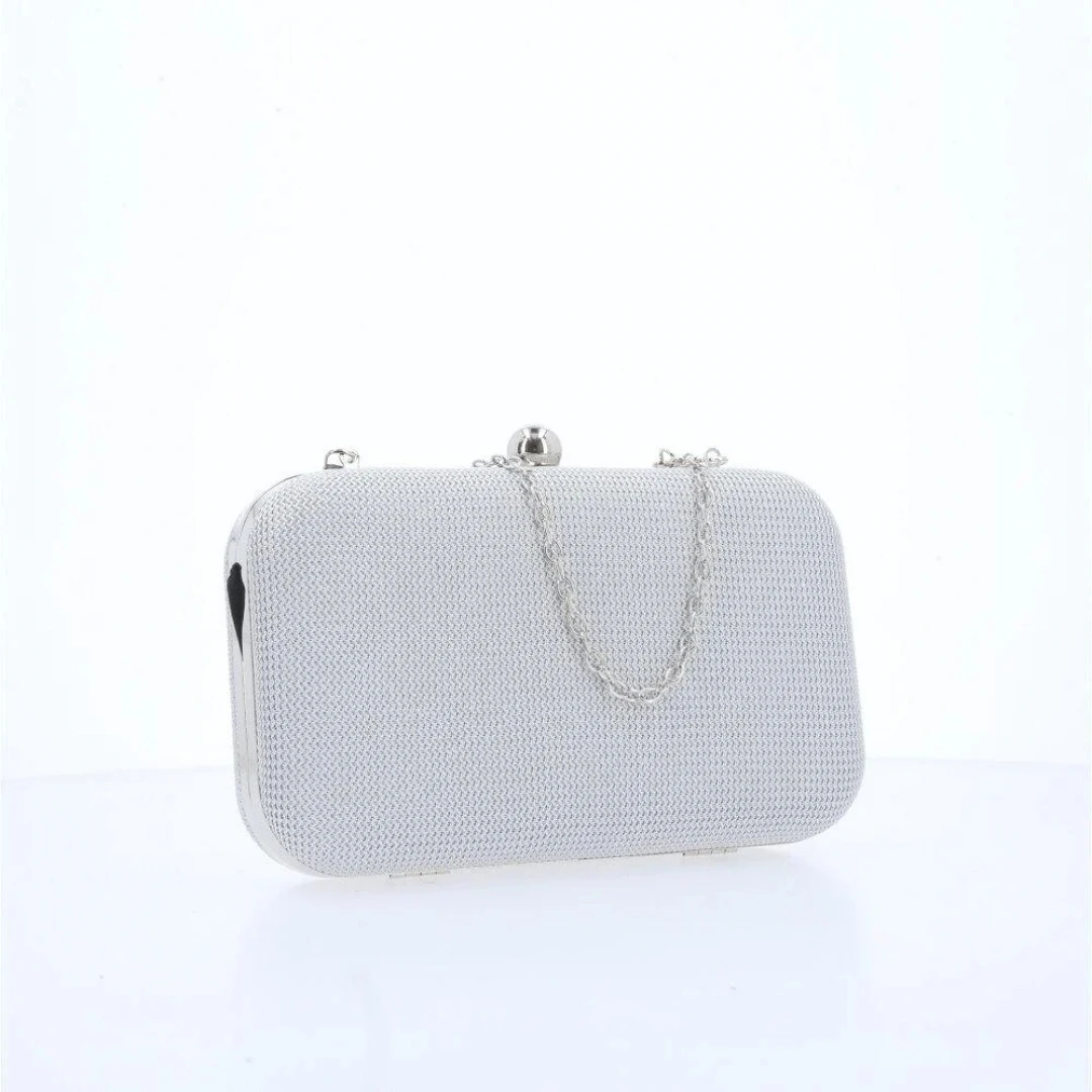 Bauarte - Bolsa Bauarte de Festa Brilho Prata - 0452172MPRA