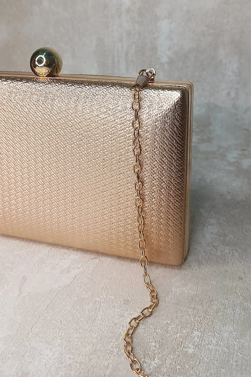 Bauarte - Bolsa Bauarte de Festa Sintética Rose Gold - 0453172M810ROSE