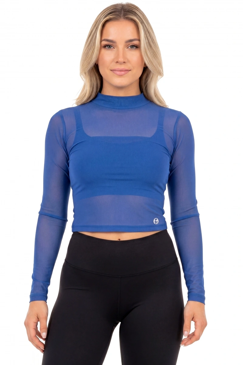 Garotafit - Blusa Fluky Azul Bic - BL225LB
