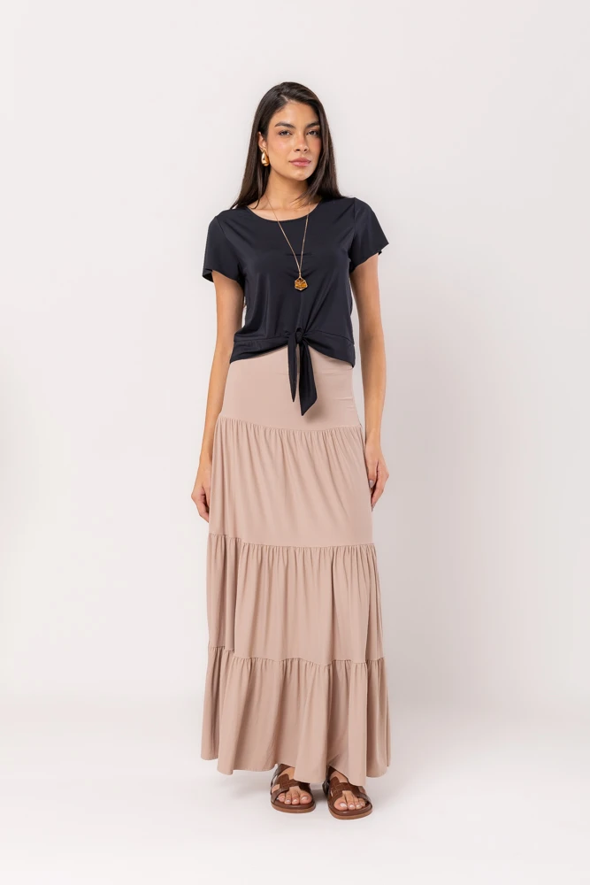 Hidrogênio - SAIA LONGA 3 MARIAS FLUITY CHOCOLATE - 18925032