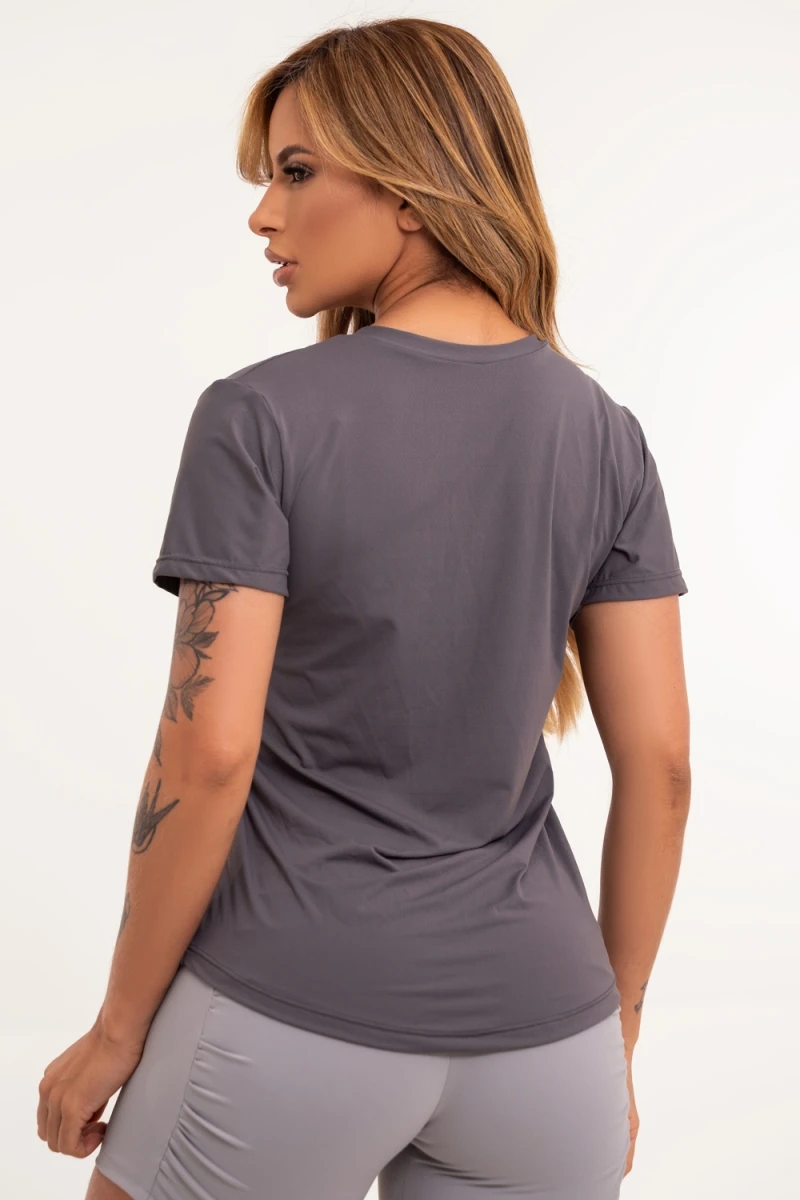 ZNG - BABYLOOK GREY TOP - BLU319