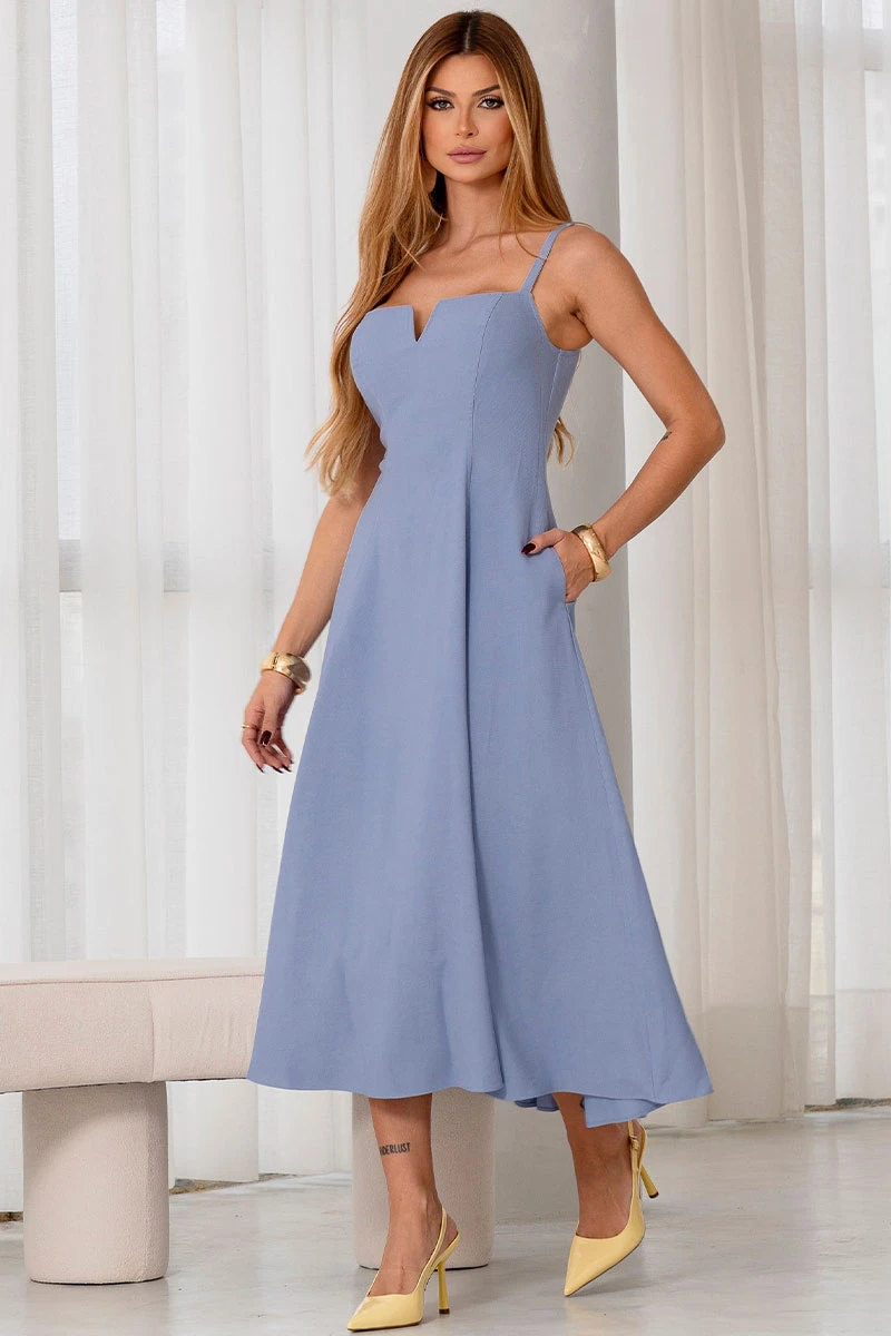 Miss Misses - Vestido Carol Azul - 54546002