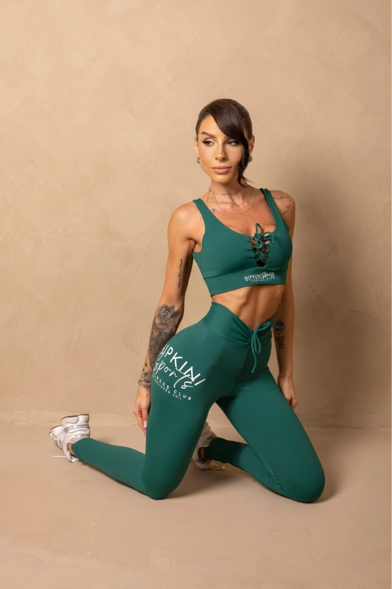 Hipkini - Time For Me Green Legging with silk - 33331440