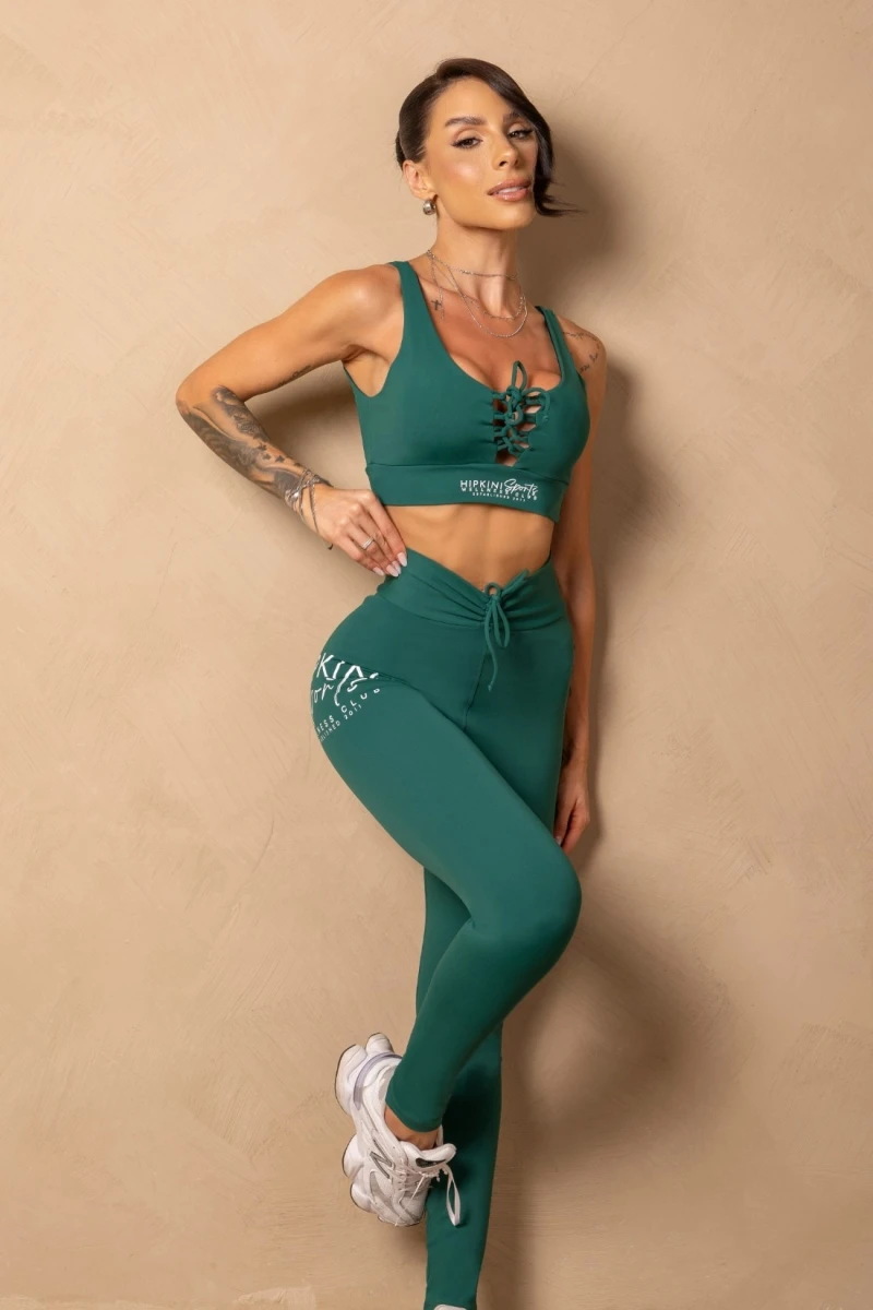 Hipkini - Time For Me Green Legging with silk - 33331440
