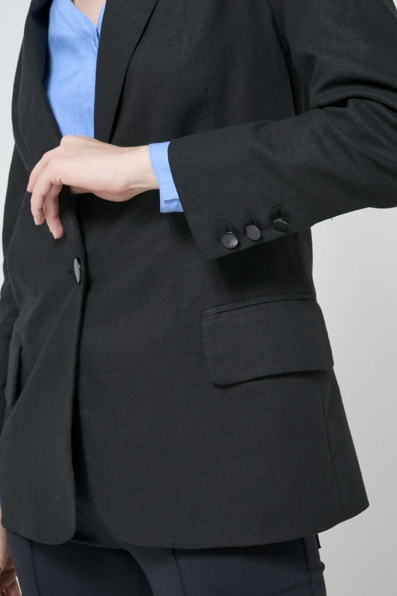 Hidrogênio - BLAZER CLASSICO COM UM BOTÃO PRETO - 20573001