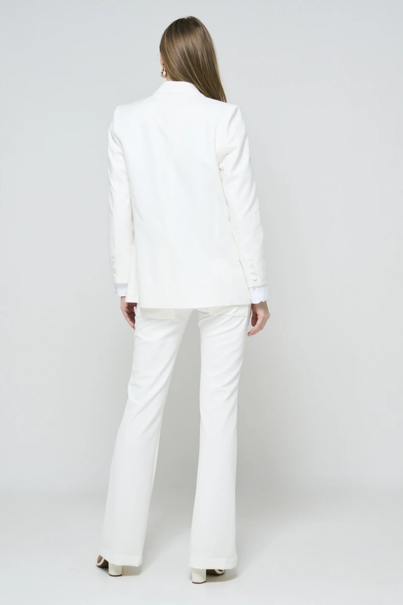 Hidrogênio - BLAZER CLASSICO COM UM BOTÃO OFF WHITE - 20573018
