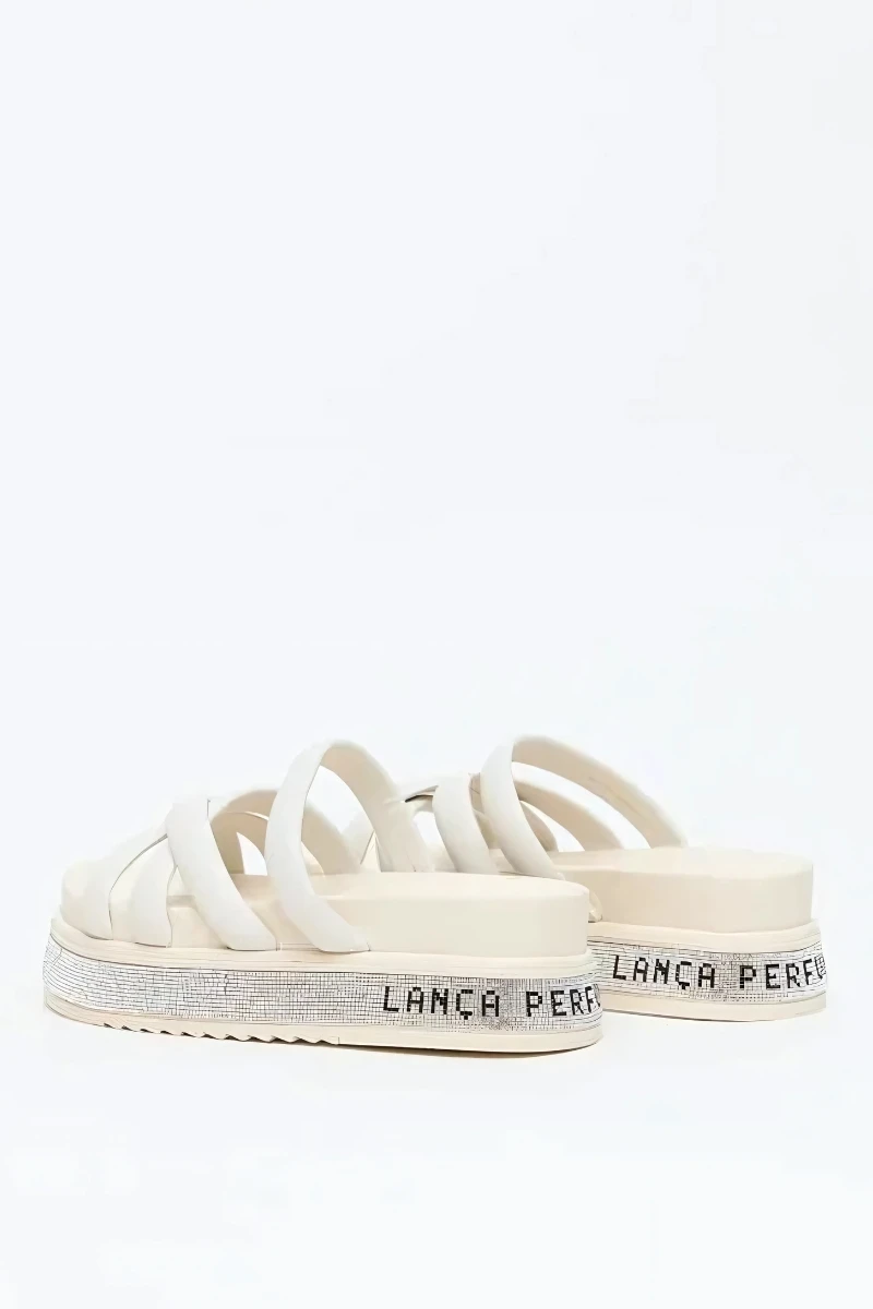 LANÇA PERFUME - Flatform Slide With Glitter Launches Perfume - 0138