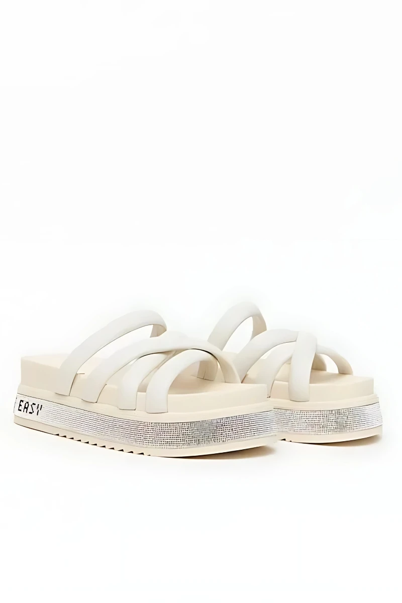 LANÇA PERFUME - Slide Flatform Com Brilhos Lança Perfume - 0138