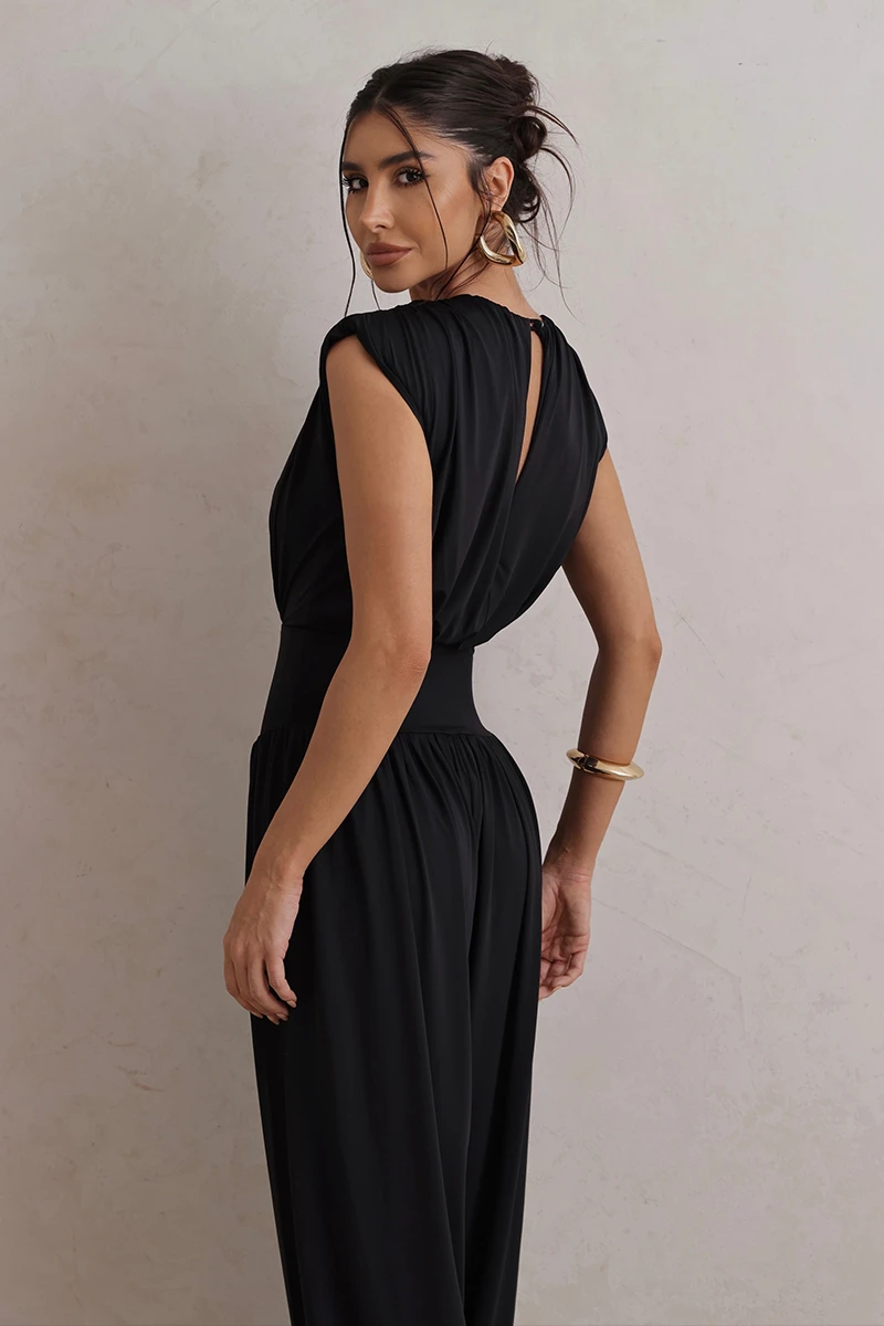 Dot Clothing - Jumpsuit Dot Clothing Kiara Aladin Black - 2793PRETO