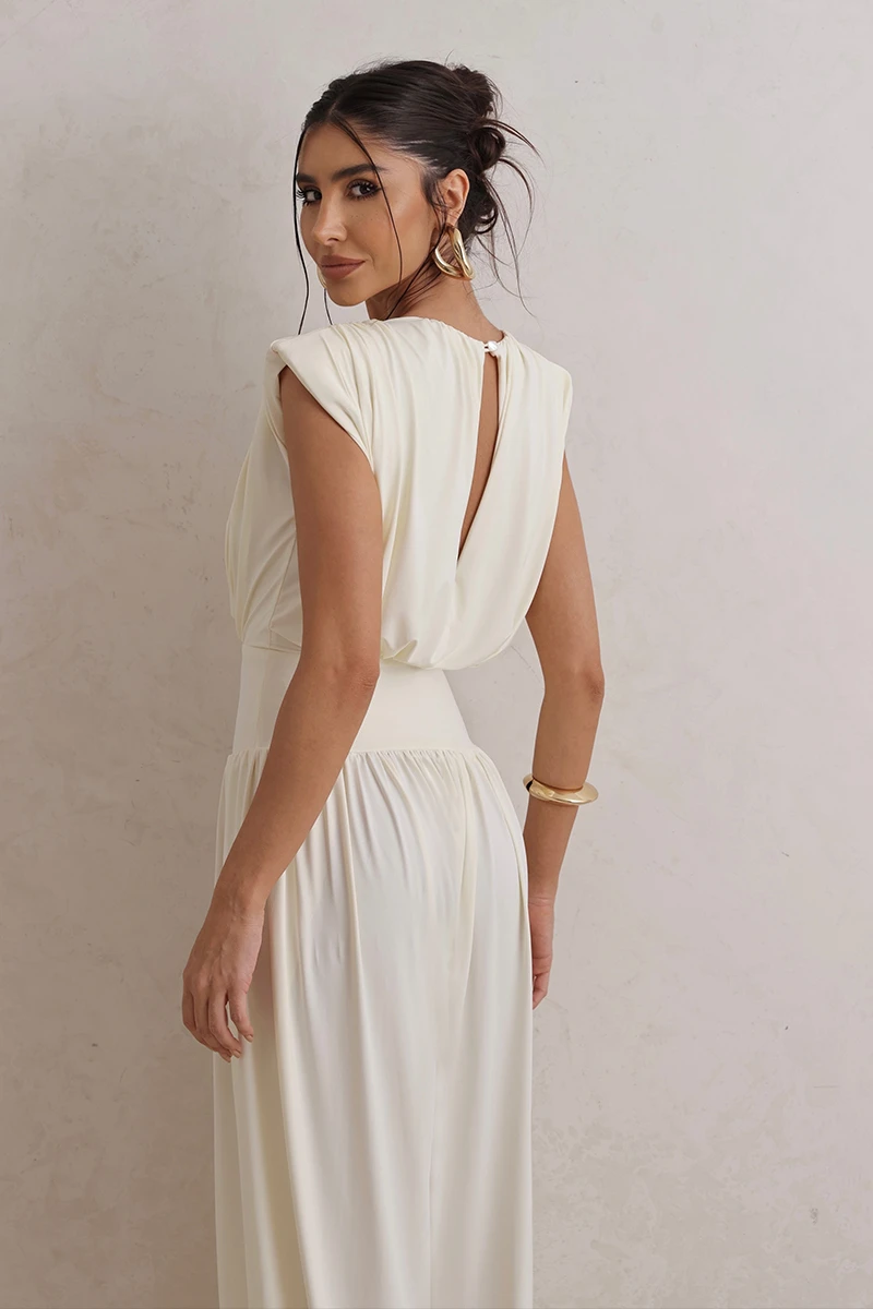 Dot Clothing - Jumpsuit Dot Clothing Kiara Aladin Off White - 2793OFF