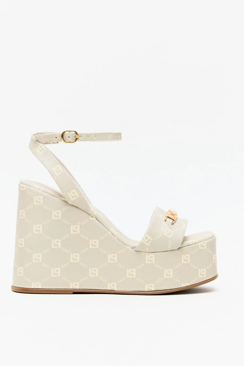 LANÇA PERFUME - Anabela Monogram Heels Launches Perfume - 0223