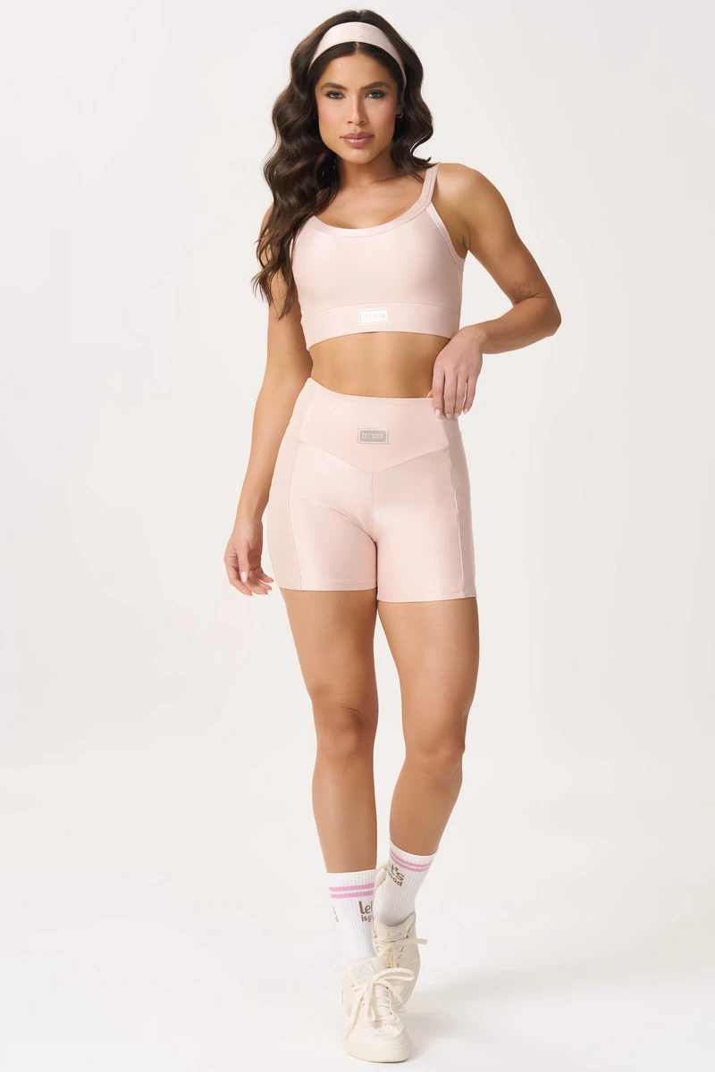 Lets Gym - Bright Powder Pink Top - 2141BROP