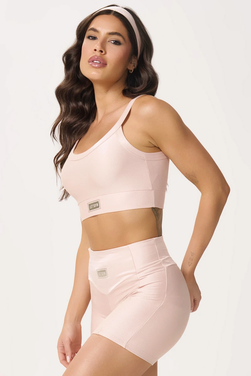 Lets Gym - Bright Powder Pink Top - 2141BROP