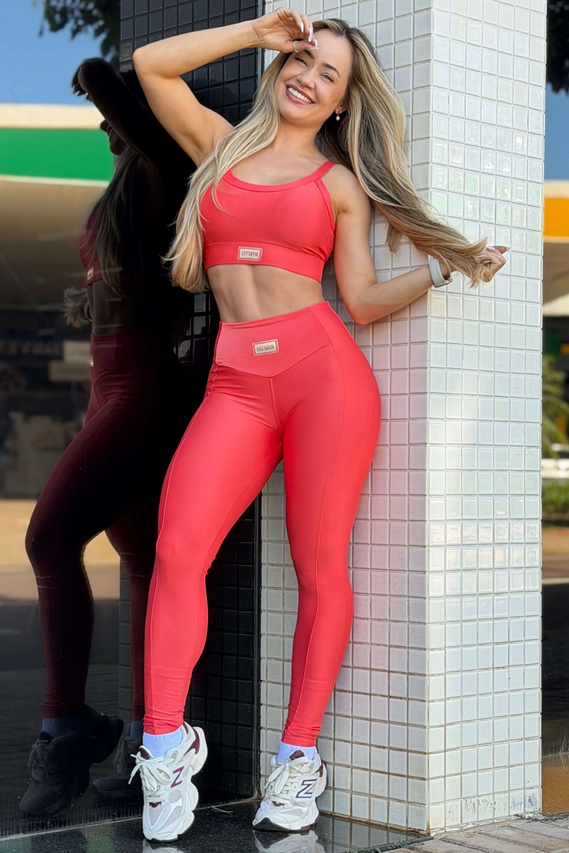 Lets Gym - Legging Bright Flame - 2142BFLM