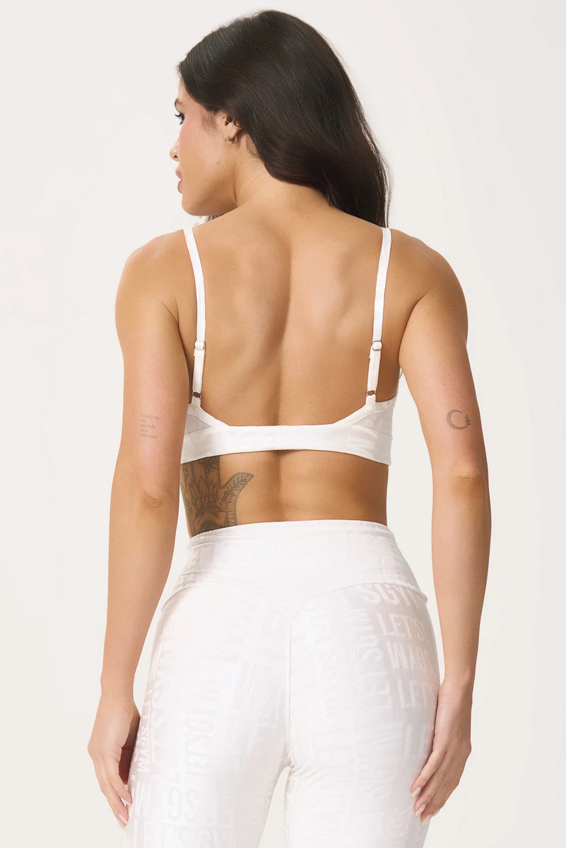 Lets Gym - Top Velvet Name Chantilly - 2627CTL