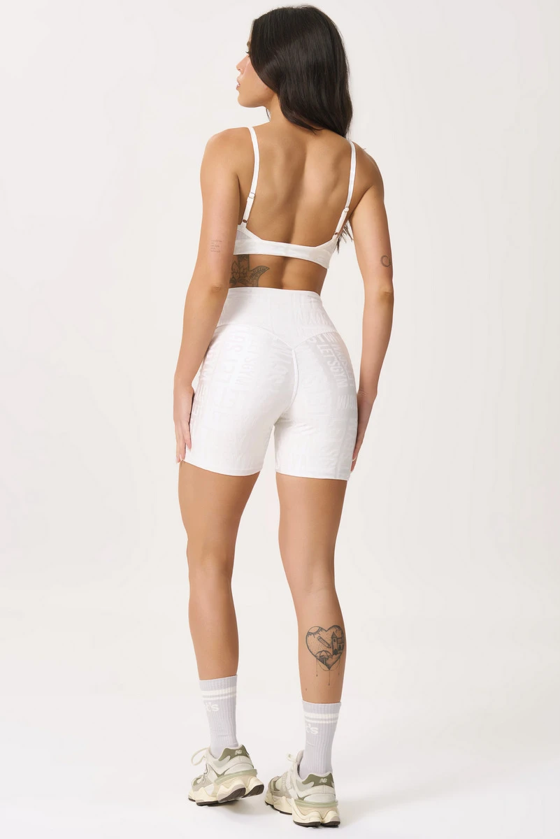 Lets Gym - Short Velvet Name Chantilly - 2629CTL