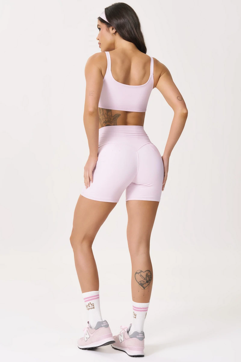 Lets Gym - Top Basic Colors Rosa Ballet - 2906ROB