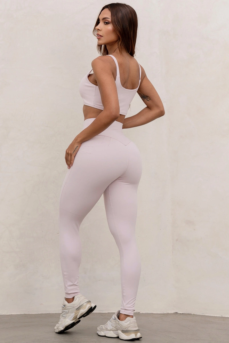 Lets Gym - Legging Basic Colors Rosa Ballet - 2907ROB