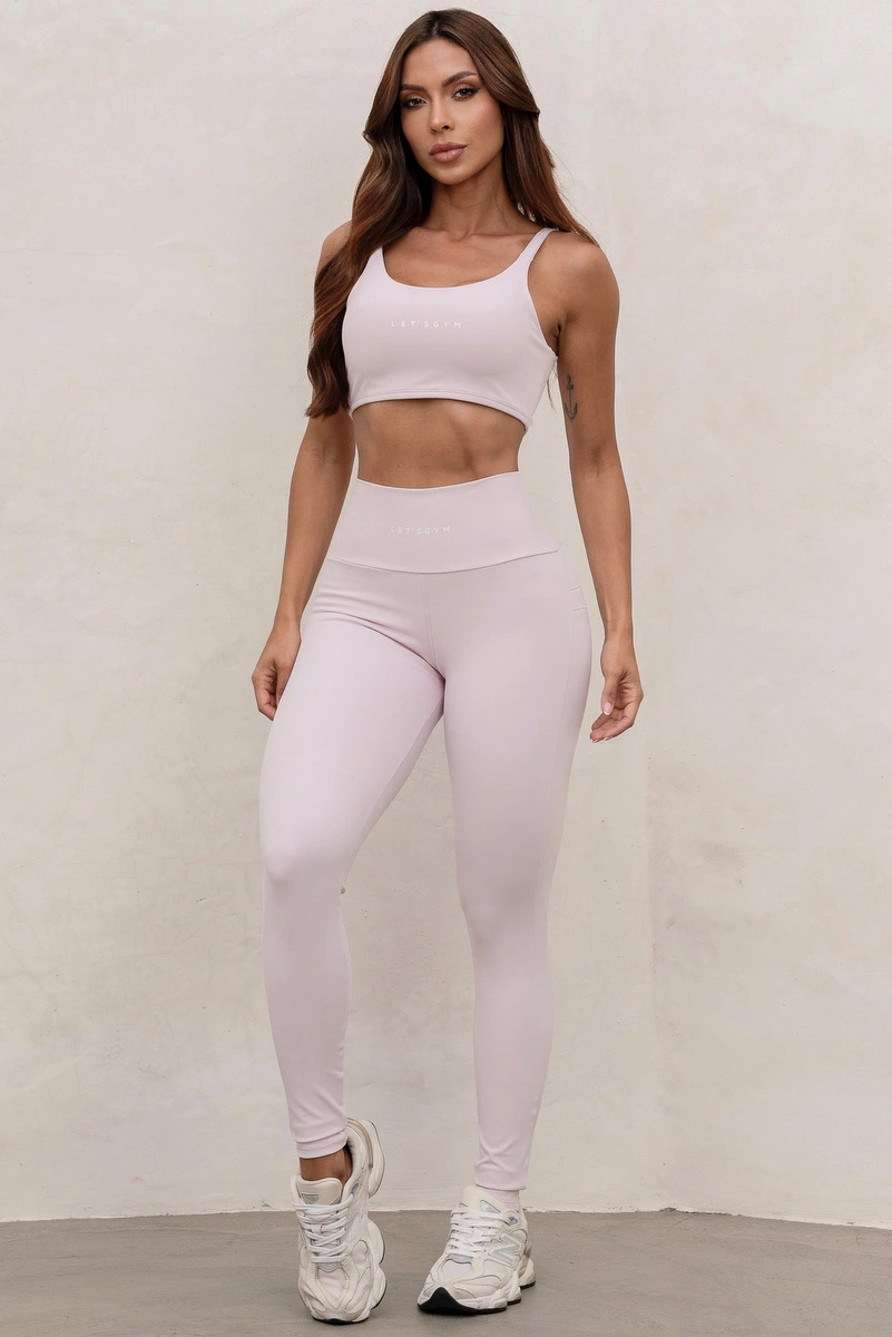 Lets Gym - Legging Basic Colors Rosa Ballet - 2907ROB