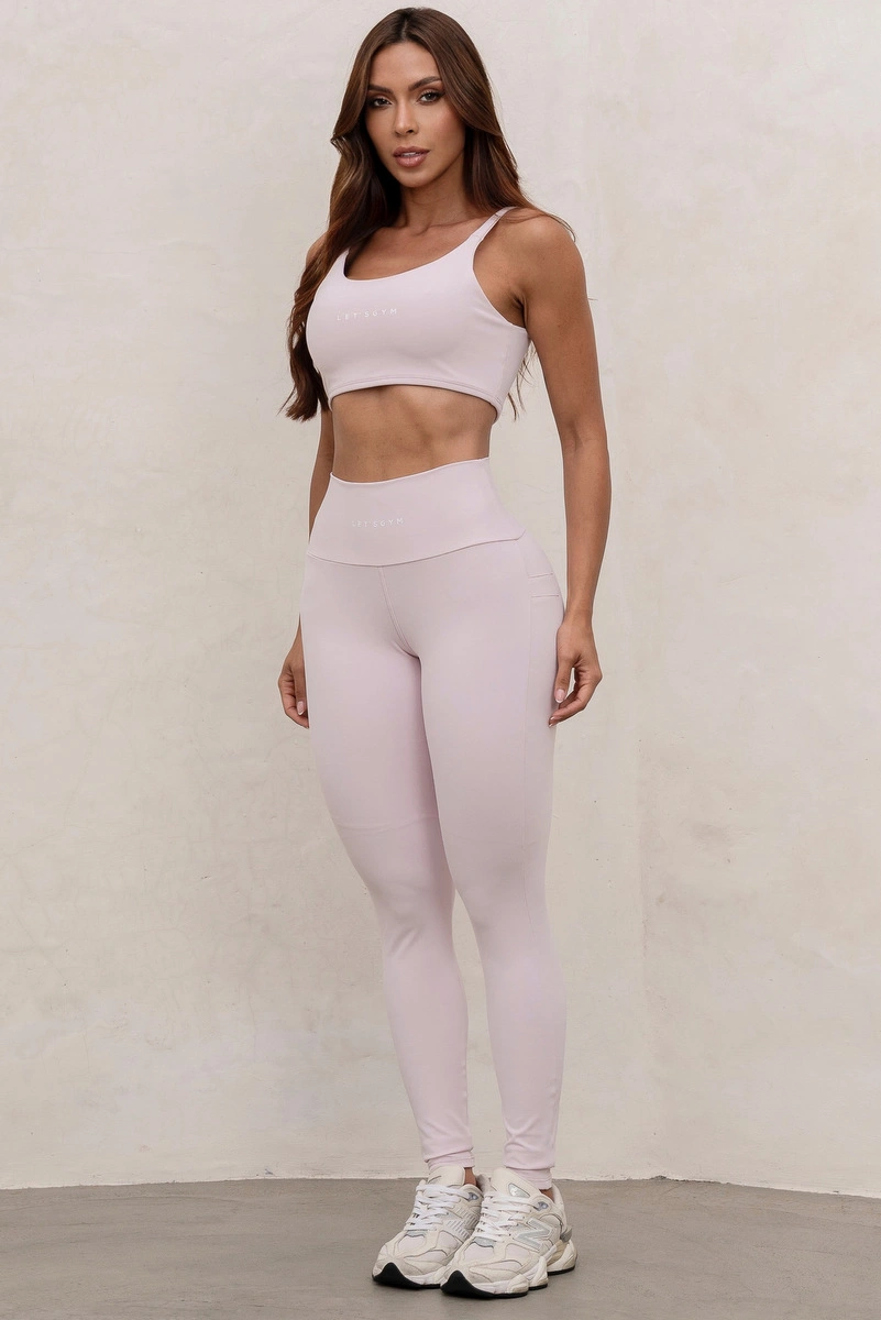 Lets Gym - Legging Basic Colors Rosa Ballet - 2907ROB