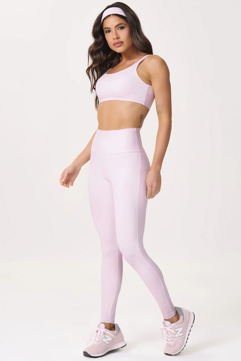 Lets Gym - Legging Basic Colors Rosa Ballet - 2907ROB
