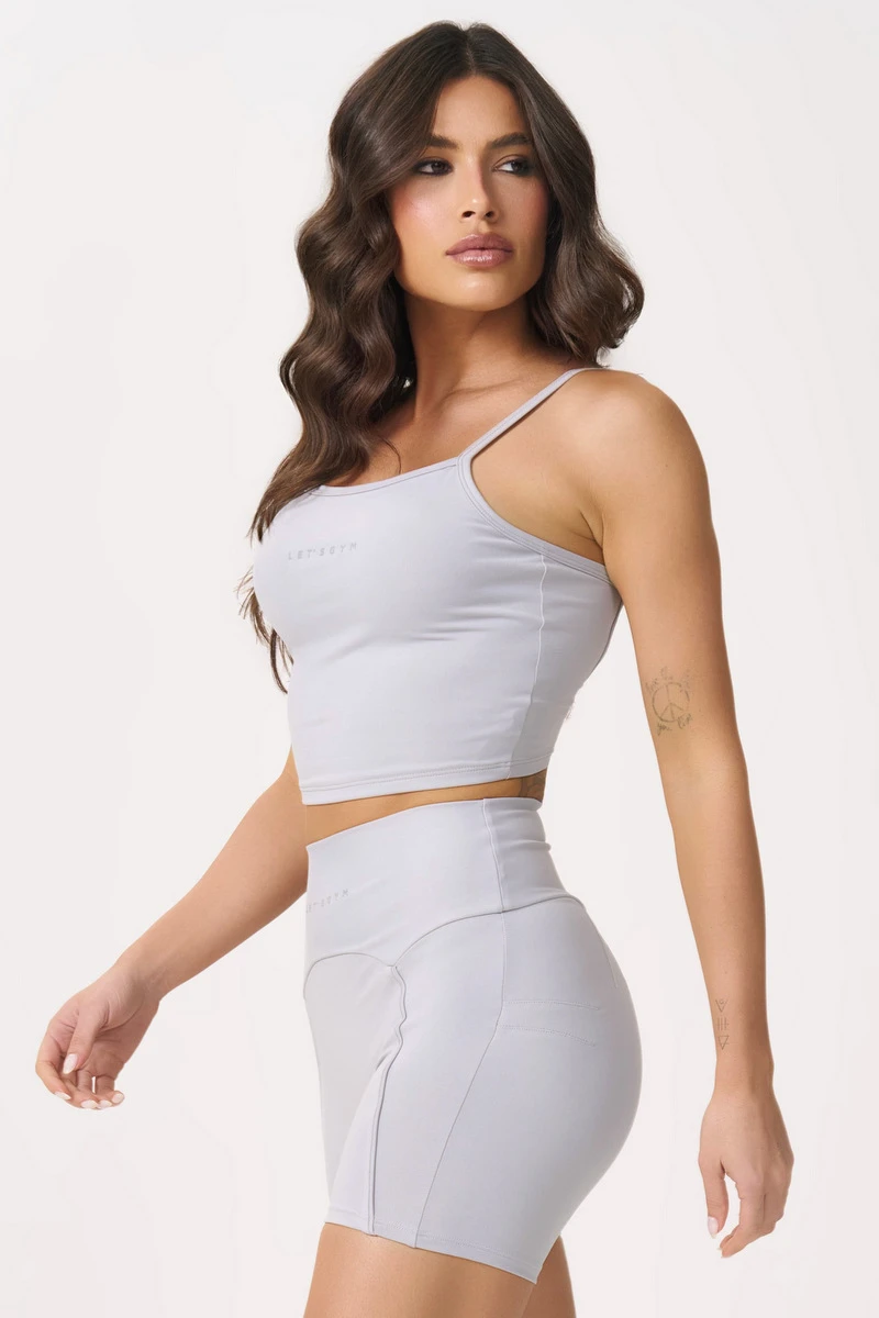 Lets Gym - Cropped Form Grey - 3113GR