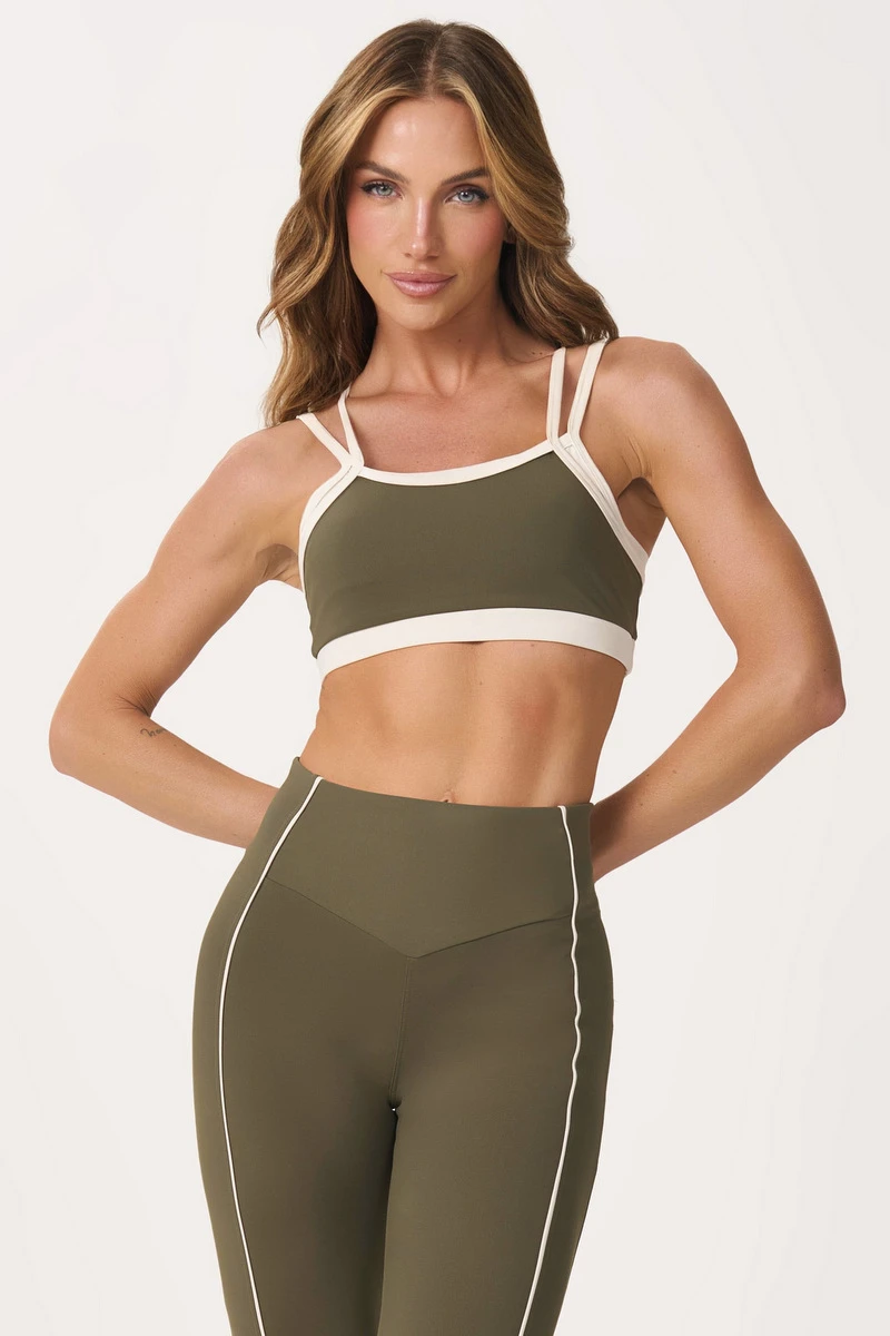 Lets Gym - Deep Matte Forest Top - 3144FST